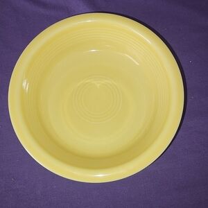 Fiesta 7 inch bowl, Daffodil color